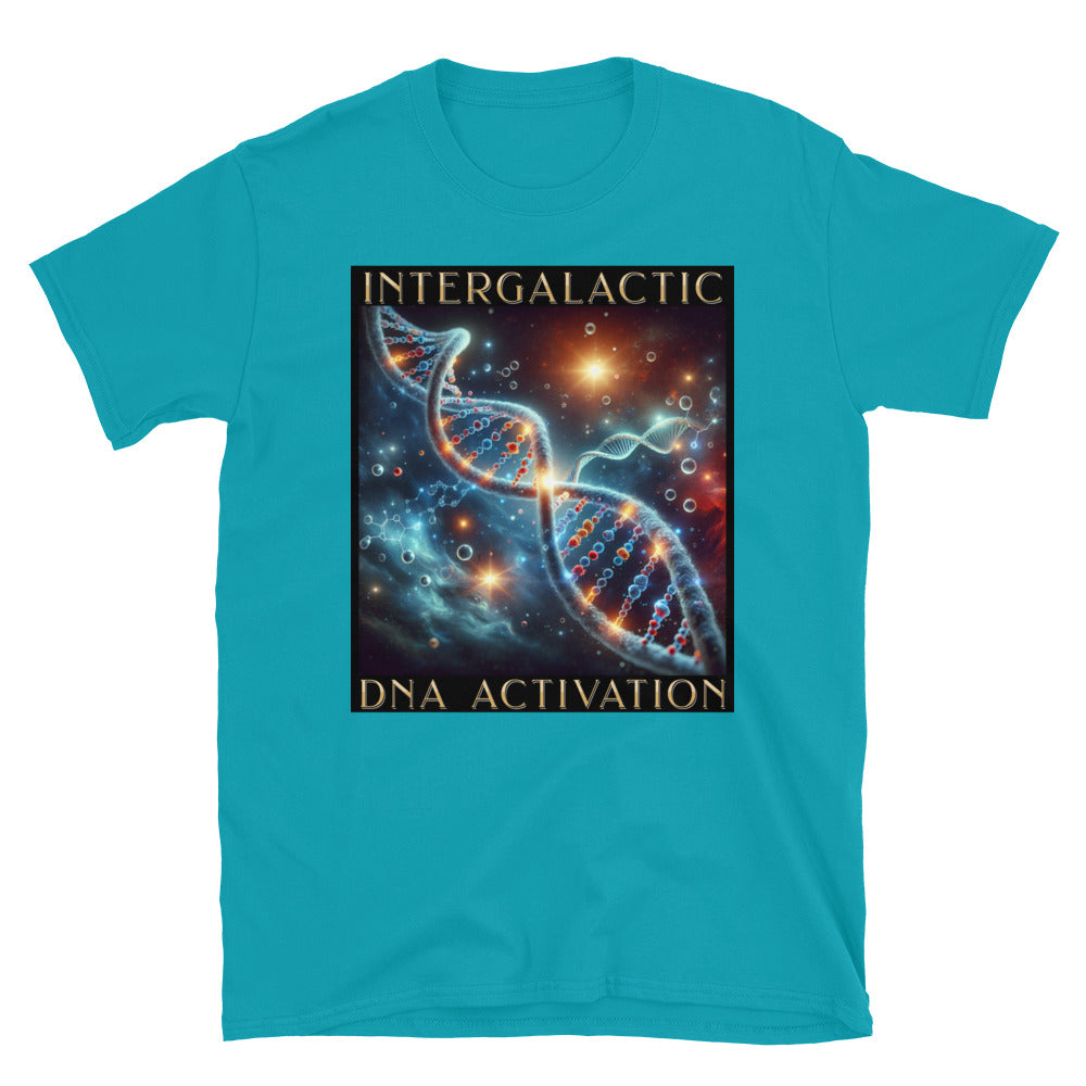 Intergalactic DNA Activation TShirt - Tropical Color - https://ascensionemporium.net